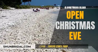 Honeymoon Island's Christmas Eve: Open for Romantic Getaways