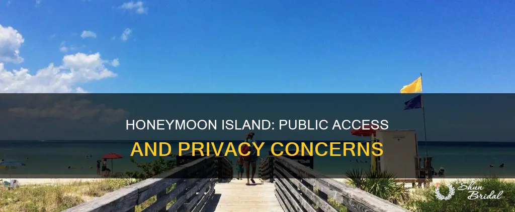 is honeymoon island open to puvlic