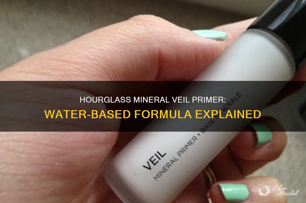 is hourglass mineral veil primer water based