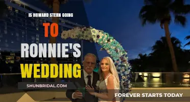 Howard Stern Attending Ronnie's Wedding: What We Know So Far