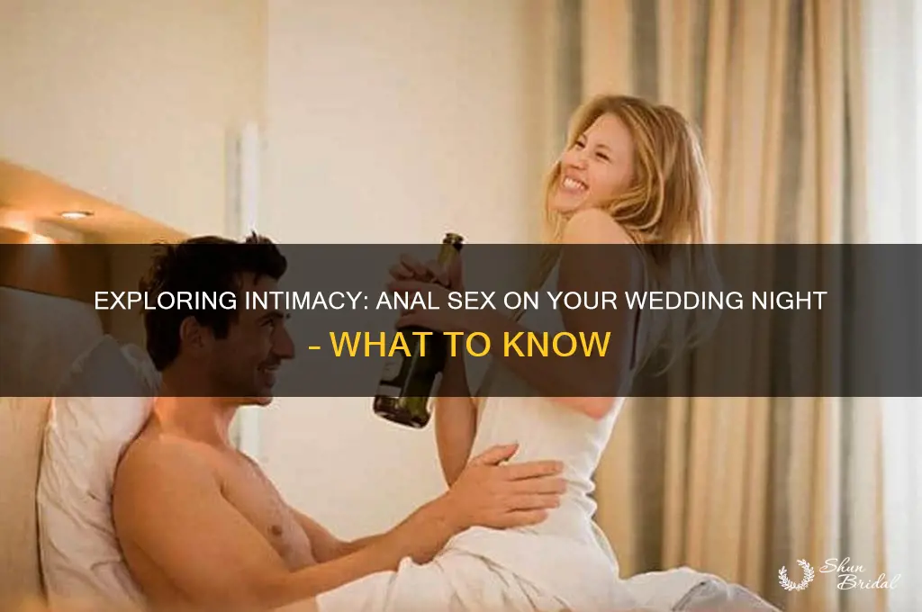 is ik to sex with back hole on wedding night