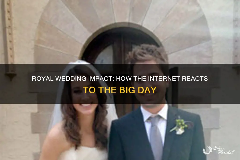 is internet being affected by royal wedding