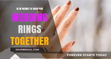 Shopping for Wedding Rings: Together or Separate?