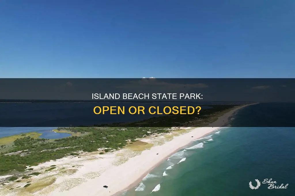 is island beach state park open