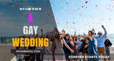 Attending a Gay Wedding: Sin or Act of Love and Support?