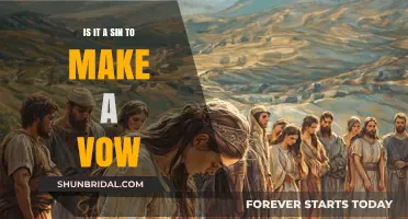 Is Making a Vow a Sin? Exploring Biblical Perspectives and Insights