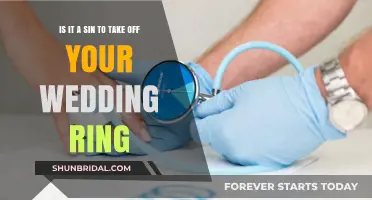 The Sin of Removing Your Wedding Ring