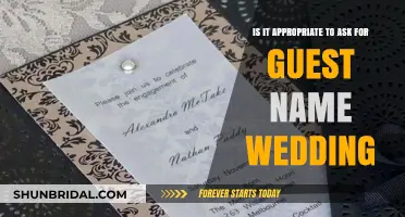 Should You Request Guest Names for Your Wedding? Etiquette Explained