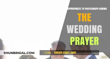 Capturing Wedding Prayers: Appropriate or Not?
