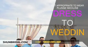Plunge Necklines at Weddings: Appropriate or Not?