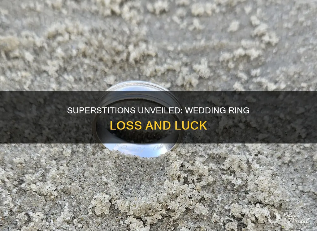 is it bad luck if you lose your wedding ring