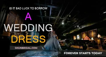 Borrowed Wedding Dress: Bad Luck or Superstition?