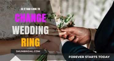 Superstitions Around Wedding Ring Swaps: Bad Luck or Nah?