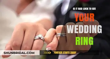 Superstition Surrounding Wedding Rings: Bad Luck to See?