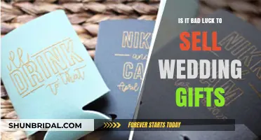 Selling Wedding Gifts: Superstition or Smart Move?