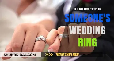 Superstition or Fact: Trying on Wedding Rings