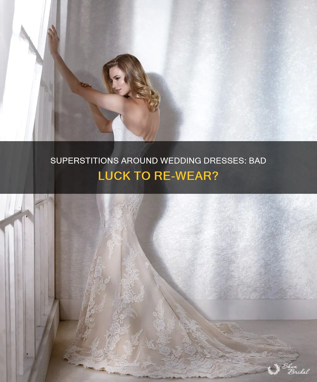 is it bad luck to wear a wedding dress twice
