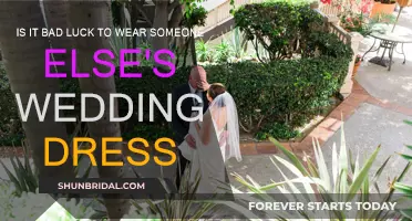 Borrowed Wedding Dress: Bad Luck or Good Fortune?