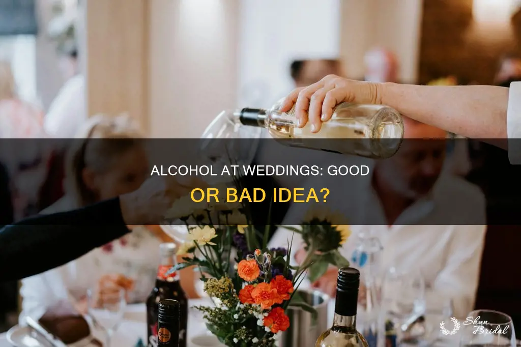is it bad to bring alcohol to a wedding reception