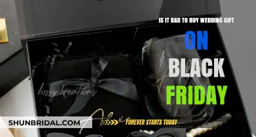 Black Friday Wedding Gifts: Thoughtful Savings or Tactless Choice?