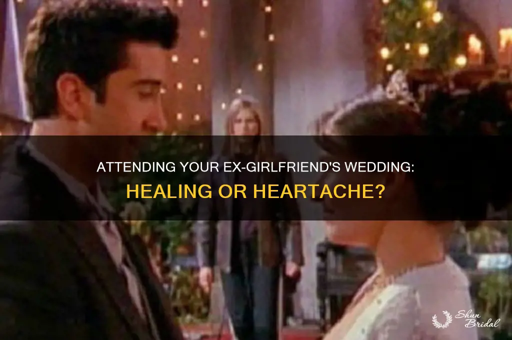 is it bad to go to ex girlfriend wedding