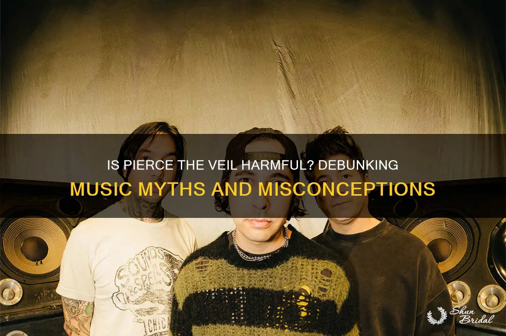 is it bad to listen to pierce the veil