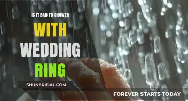Wedding Ring in the Shower: Good or Bad?