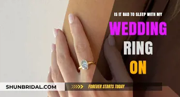 Sleeping with Your Wedding Ring: Good or Bad?