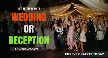 Wedding vs. Reception: Which Event Should You Prioritize Attending?