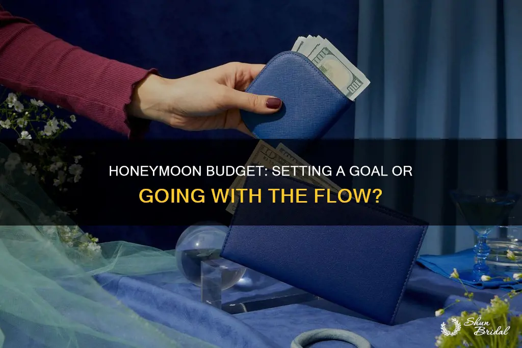 is it better to have a goal amount for honeymoon