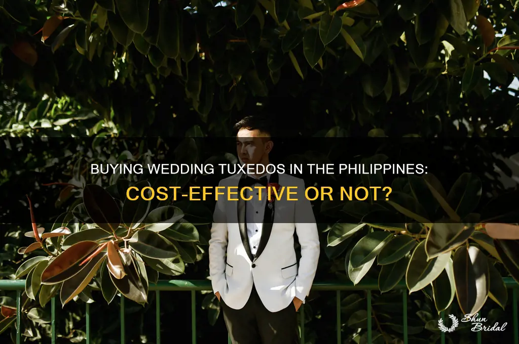 is it cheaper to buy wedding tux in the philippines