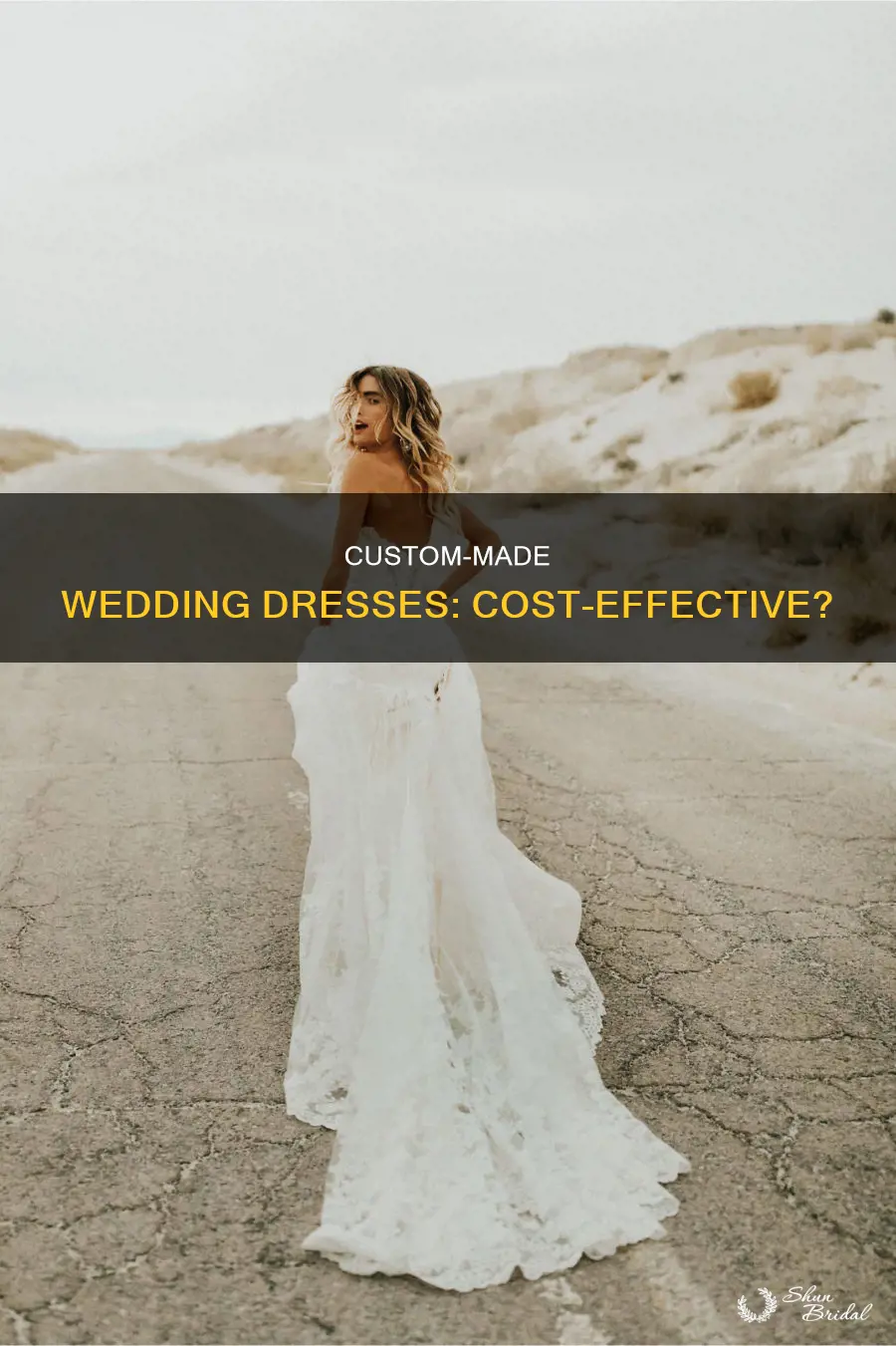 is it cheaper to get a wedding dress made