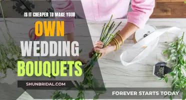 Creating Wedding Bouquets: DIY vs. Buying, What's Cheaper?