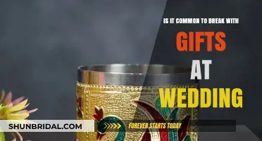 Breaking the Tradition: Are Wedding Gifts Commonly Returned?