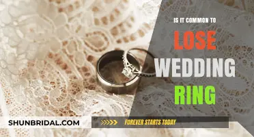 Misplacing Wedding Rings: A Common Occurrence?