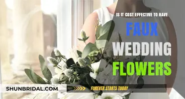 Faux Wedding Flowers: Cost-Effective or Expensive?