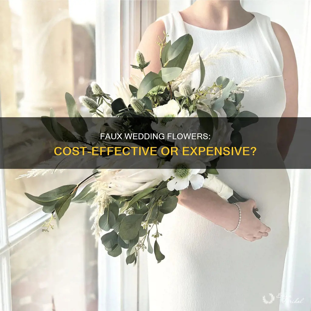 is it cost effective to have faux wedding flowers