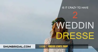 Two Wedding Dresses: Double the Fun, Double the Magic