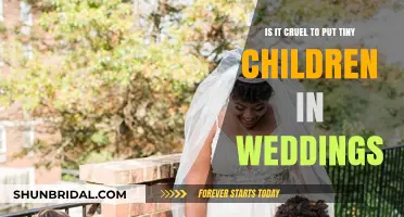 Tiny Tots in Weddings: Cruel or Cute?