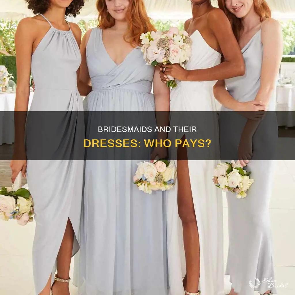 is it customary for bridesmaids to buy their dresses