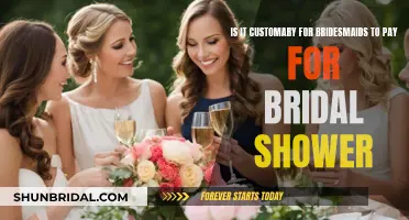 Who Pays for the Bridal Shower? Bridesmaids' Duties Explained