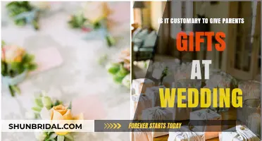 Should You Gift Your Parents at Your Wedding? Etiquette Explained