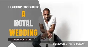 Royal Wedding Traditions: Does Singing Always Take Center Stage?