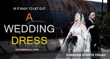 Letting Out a Wedding Dress: Easy Adjustment or Tough Task?