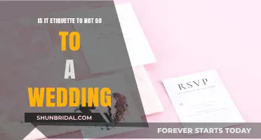 Skipping the Wedding: Etiquette Tips for Declining an Invitation Gracefully
