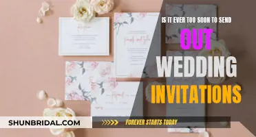 Sending Wedding Invites: Timing and Etiquette