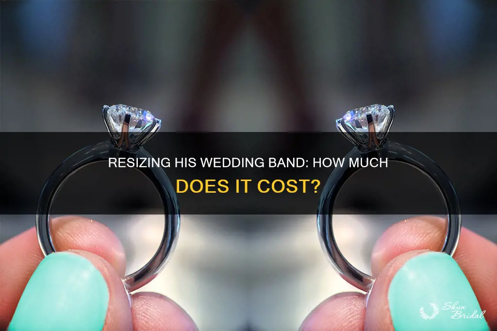 is it expensive to have a male wedding ring resized