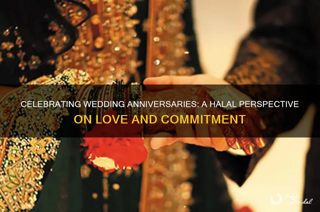 is it halal to celebrate wedding anniversary