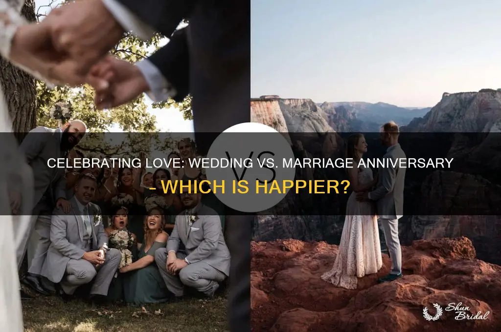 is it happy wedding or marriage anniversary
