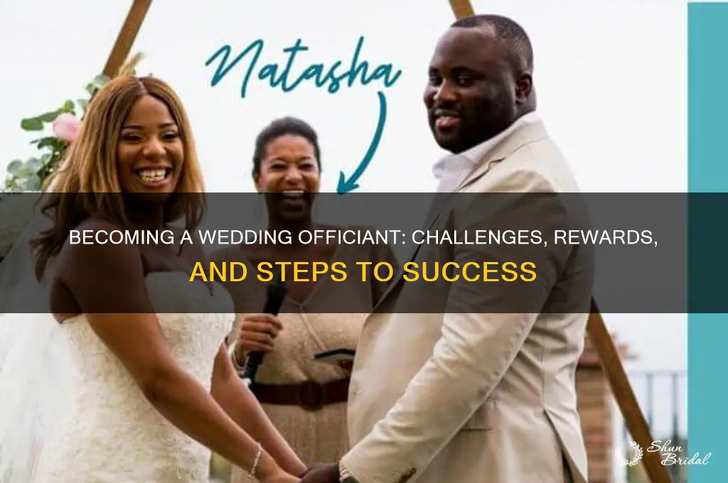 is it hard to become a wedding officiant